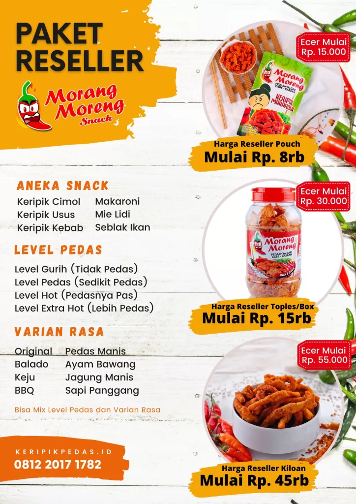 Peluang Bisnis Keripik Pedas