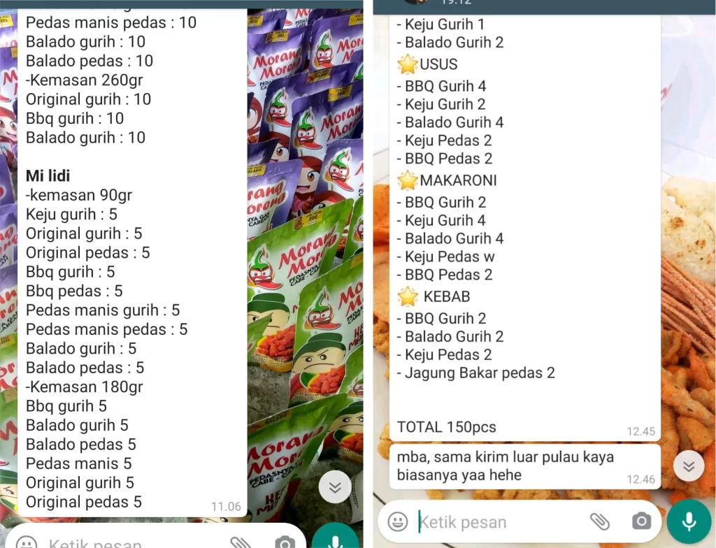 Testimoni Agen Morang Moreng Snack